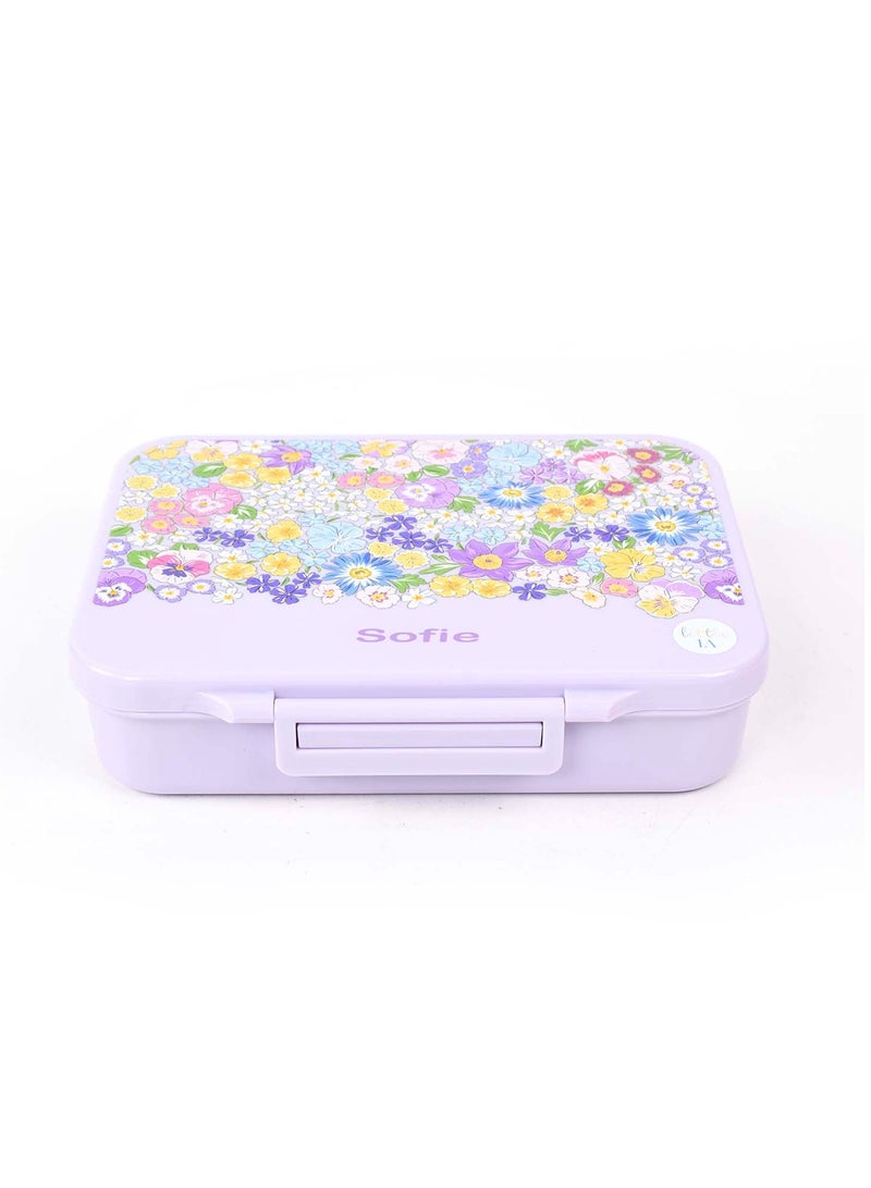 Little AI Enchanted floral bento box - 4 compartment