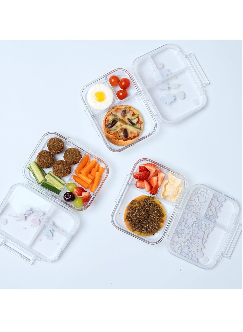 Little AI Cosmic explorer bento box - 3 compartment