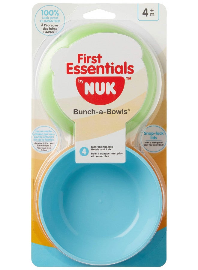 First Essentials Bunch-A-Bowls, 4 Count