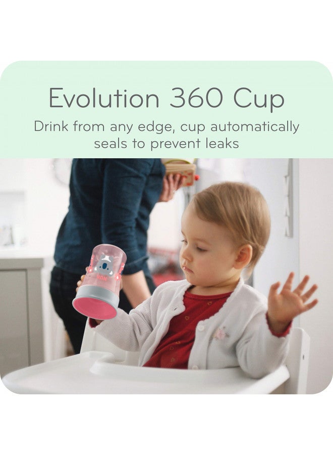 Evolution Soft Spout Learner Cup, 8 Oz, 2-Pack ‚Äì Bpa Free, Spill Proof Sippy Cup