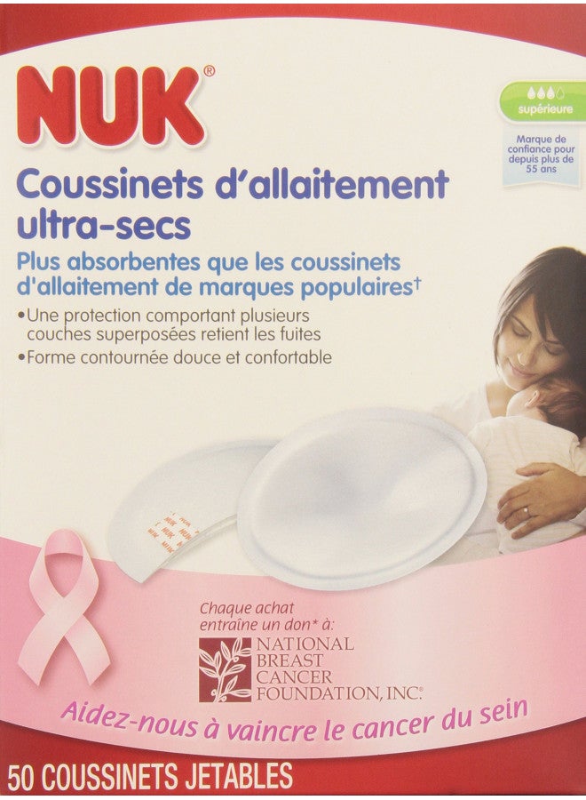 Ultra Dry Disposable Nursing Pads, 50Ct