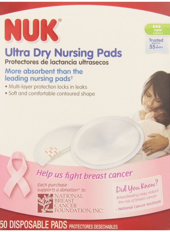 Ultra Dry Disposable Nursing Pads, 50Ct