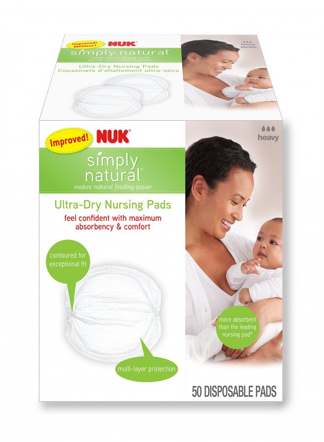 Ultra Dry Disposable Nursing Pads, 50Ct