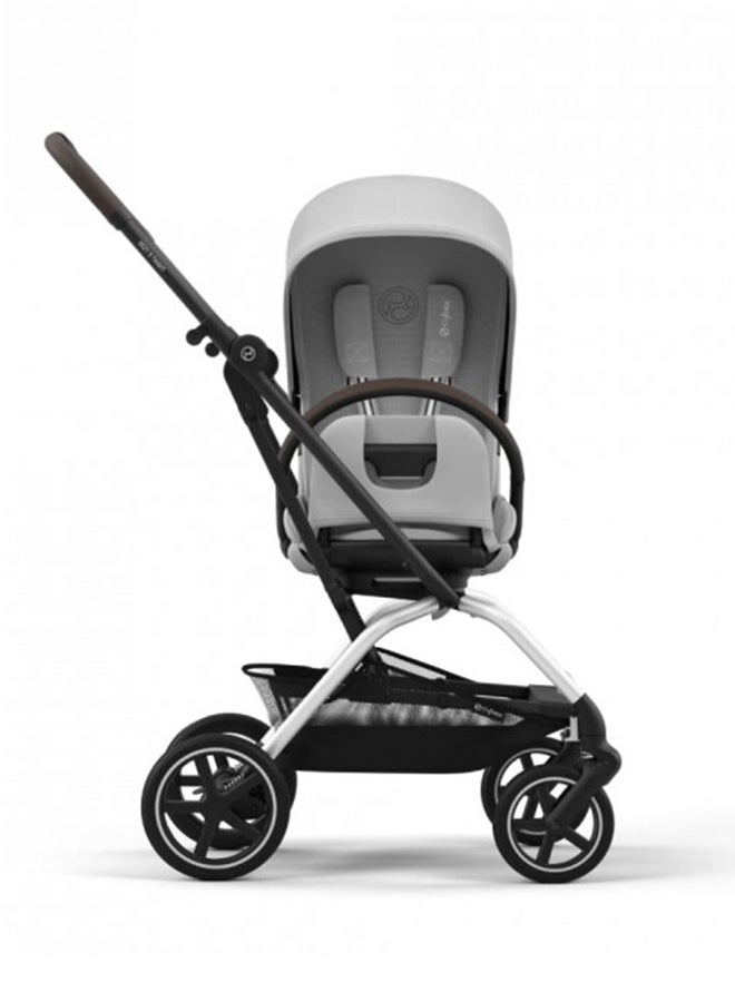 Eezy S Twist +2 V2 Baby Stroller With 360¬∞ Rotating Seat For Infants 6 Months And Up - Compatible With Car Seats, Fog Grey