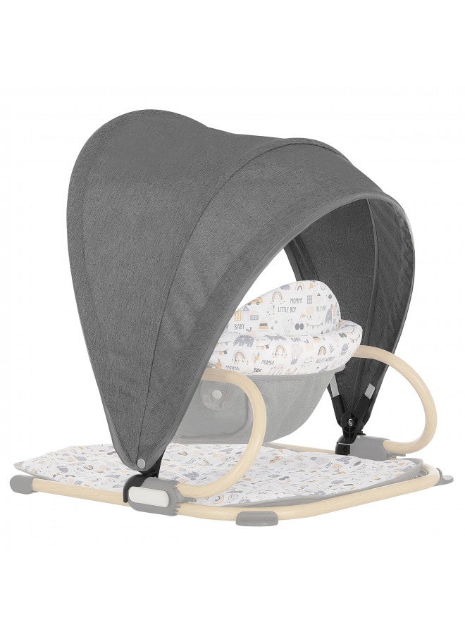 Snug N' Play Canopy, Grey