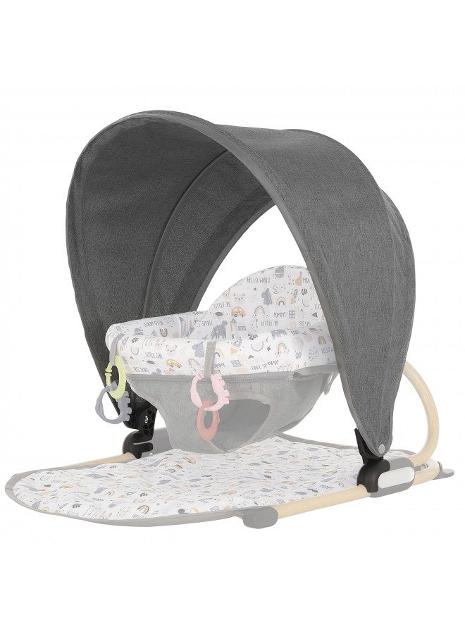 Snug N' Play Canopy, Grey