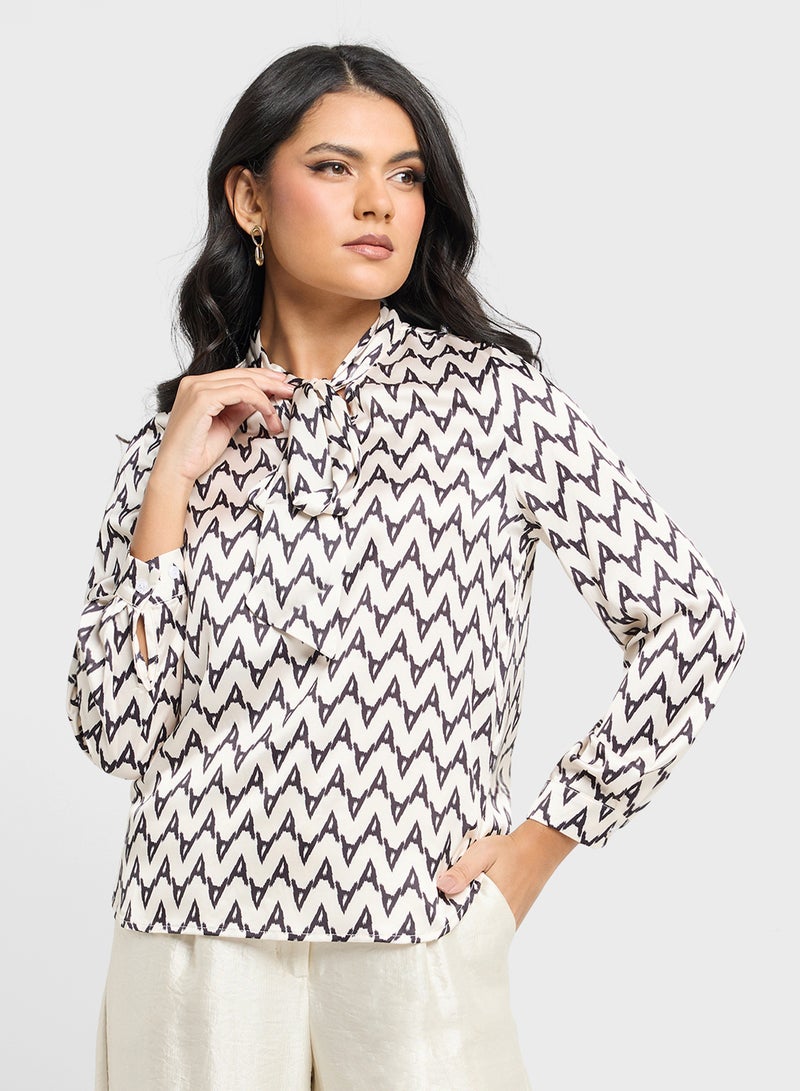 Printed Blouse