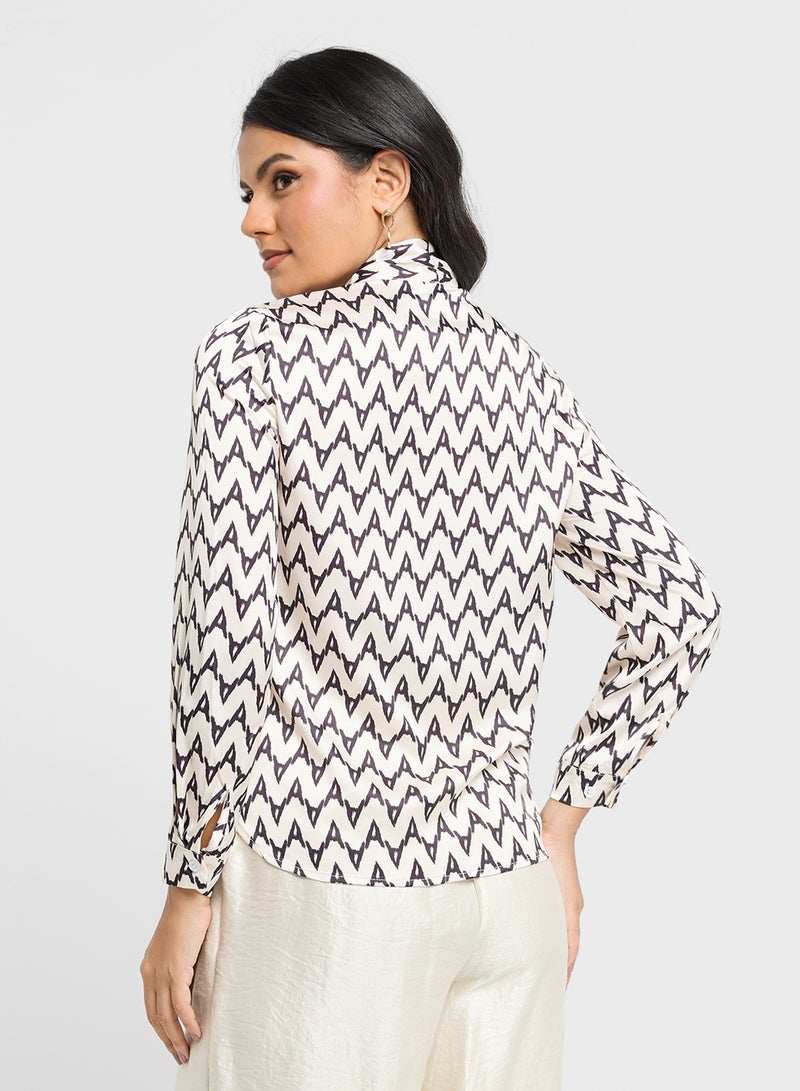 Printed Blouse