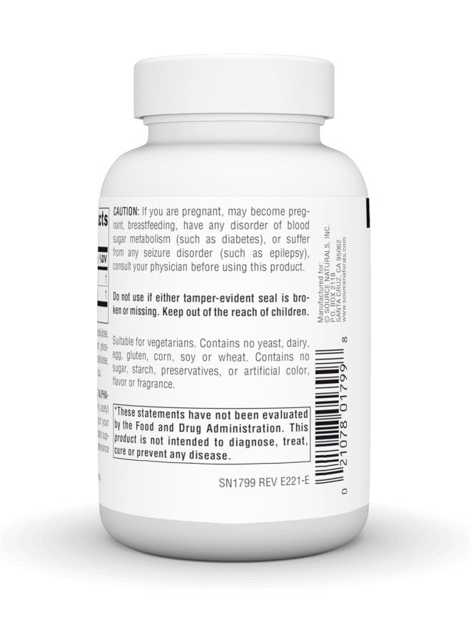 Acetyl L-Carnitine & Alpha-Lipoic Acid 650 Mg 60 Tablets