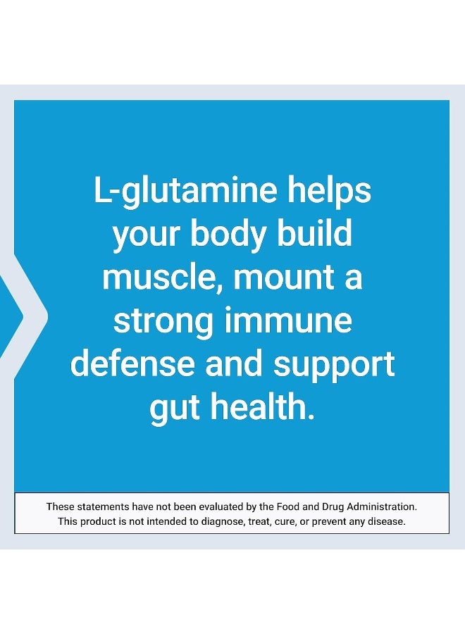 L-Glutamine 500 Mg L-Glutamine Amino Acid Supports Muscle Health And Immune Health Gluten-Free Non-Gmo 100 Vegetarian Capsules