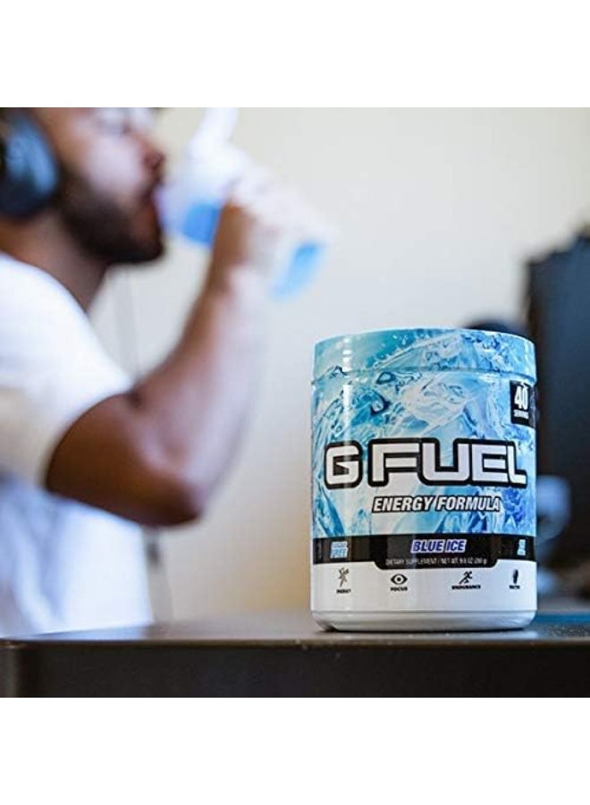 G Fuel Blue Ice Tub (40 Servings) Elite Energy And Endurance Formula