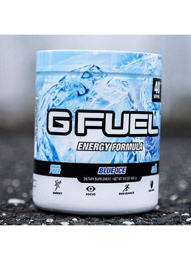 G Fuel Blue Ice Tub (40 Servings) Elite Energy And Endurance Formula