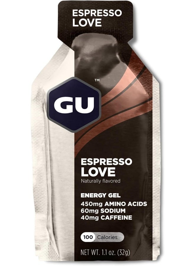 Gu Energy Original Sports Nutrition Energy Gel (Strawberry Banana 24-Count)