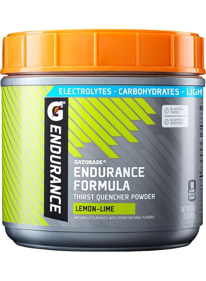 Endurance Formula Powder Lemon-Lime 32 Ounce