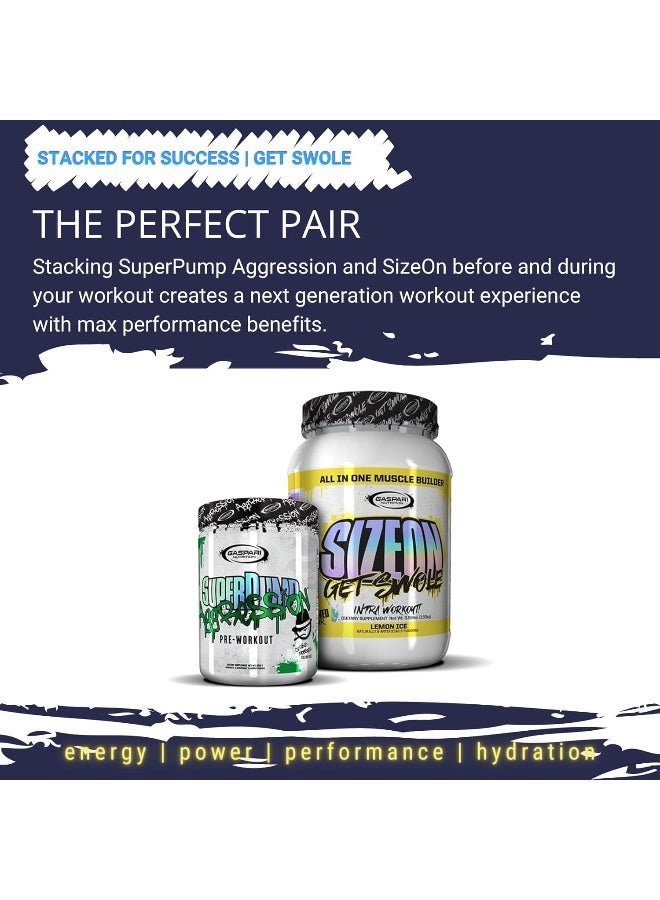 Sizeon The Ultimate Hybrid Intra-Workout Amino Acid & Creatine Formula Increased Muscle Volume & Muscle Recovery 3.59 Pound (Lemon Ice)