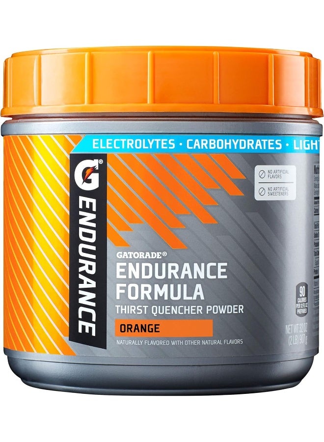 Endurance Formula Powder Orange 32Oz