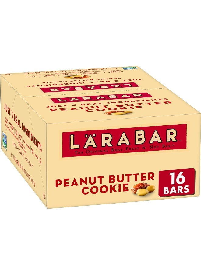 Larabar Original Fruit & Nut Bars Box Peanut Butter Cookie 16