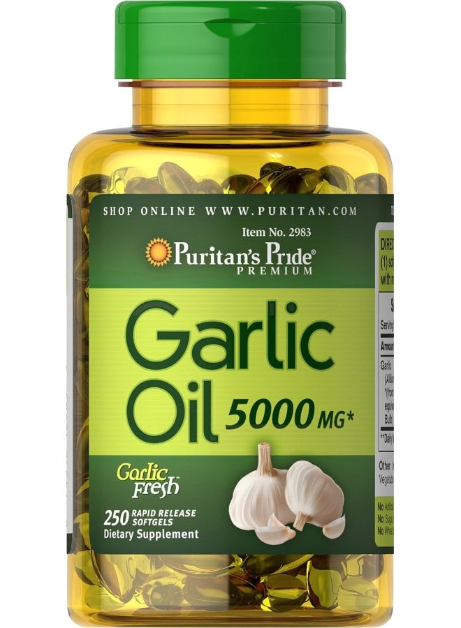 Garlic Oil 5000 Mg 250 Count