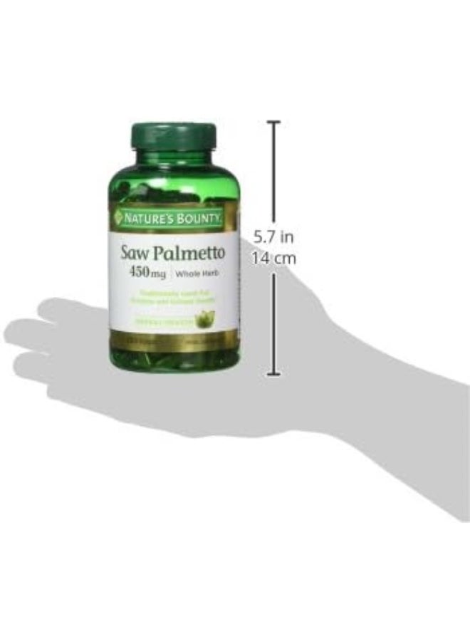 Saw Palmetto Capsules (450 Mg 250 Ea)
