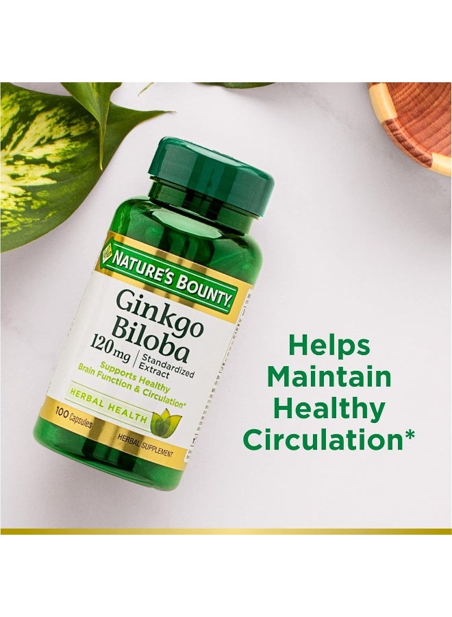 Nb Ginkgo Biloba Ext 120Mg Cap