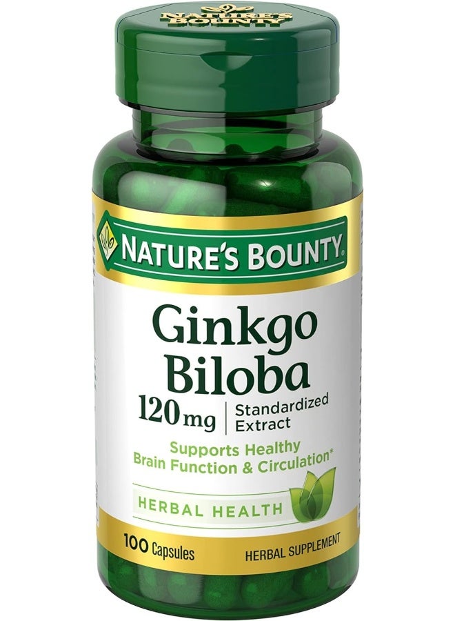 Nb Ginkgo Biloba Ext 120Mg Cap