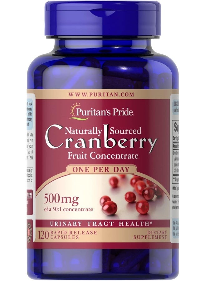 One A Day Cranberry Promotes Urinary Health By Cleansing The Urinary Tract 120 Ct