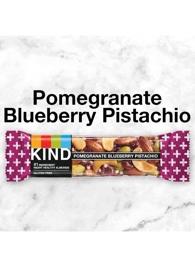 Kind Bar Plus Antioxidant Nutrition Bars Box Pomegranate Blueberry Pistachio