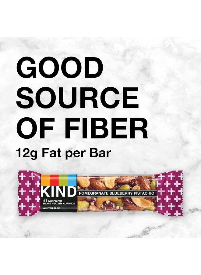 Kind Bar Plus Antioxidant Nutrition Bars Box Pomegranate Blueberry Pistachio