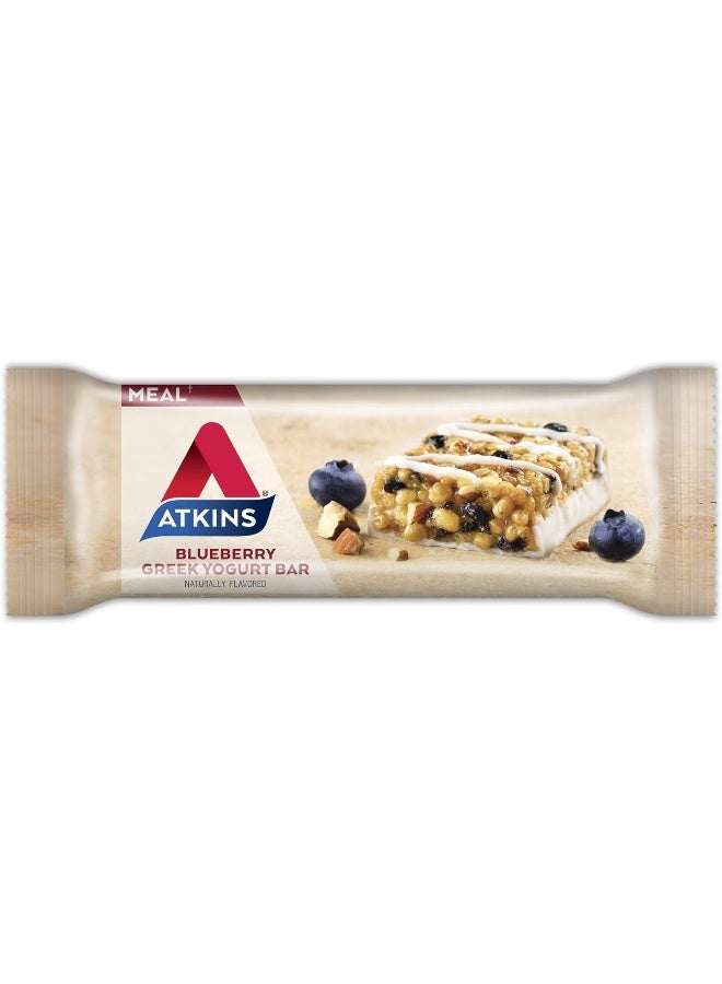 Greek Yogurt Bar Blueberry 5 Bars 1.69Oz (48G) Each