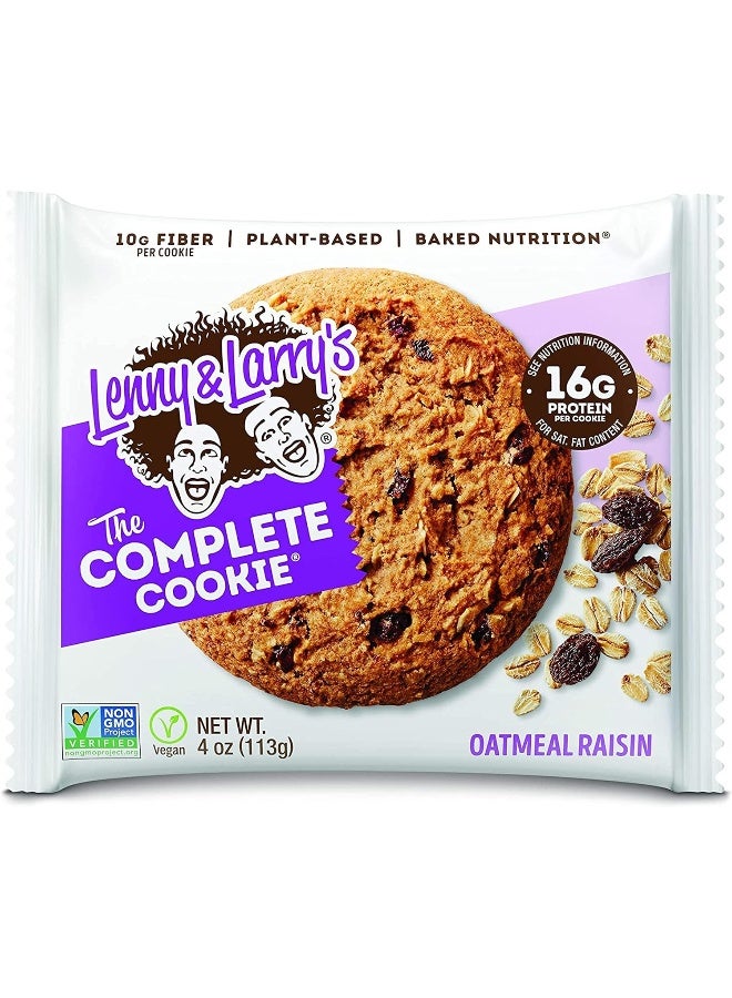 The Complete Cookie Oatmeal Raisin Soft Baked (16G/4Oz Pack Of 12)