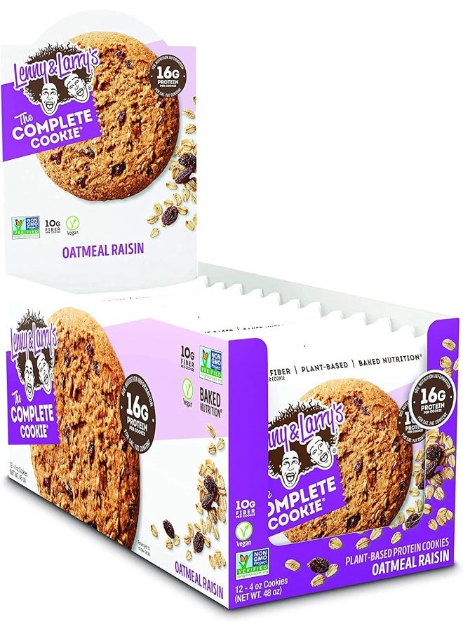 The Complete Cookie Oatmeal Raisin Soft Baked (16G/4Oz Pack Of 12)