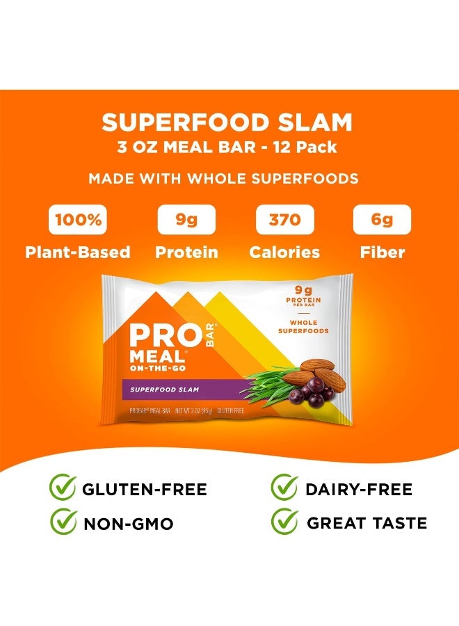 Organic Superfood Slam Bar 3 Oz