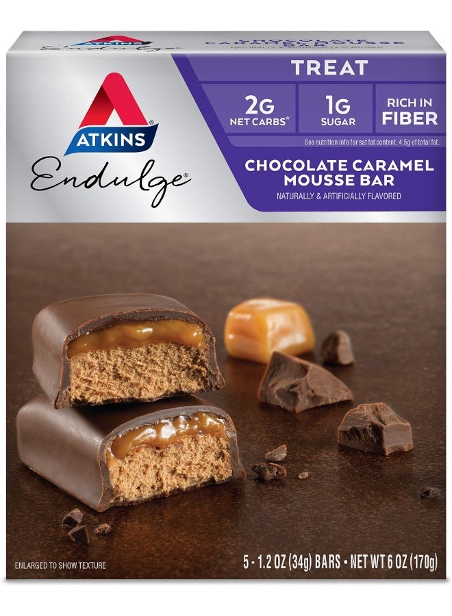 Endulge Chocolate Caramel Mousse Bar