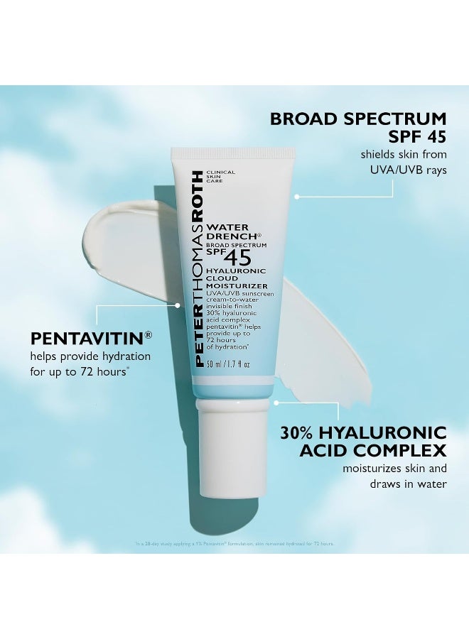 Water Drench Hyaluronic Hydrating Moisturizer Spf 45 50Ml/1.7 Fl Oz