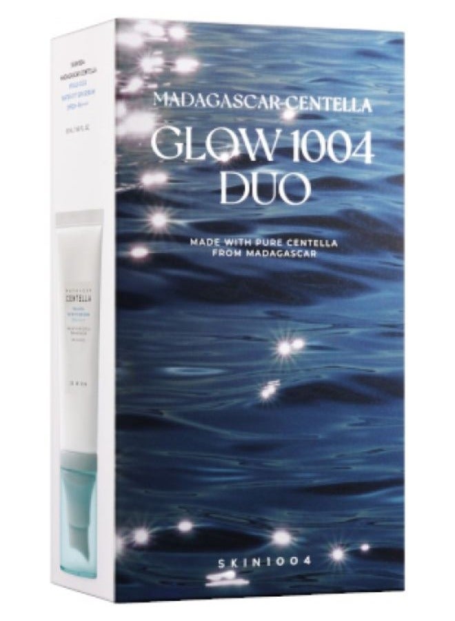 Madagascar Centella Glow 1004 Duo (Probio-Cica Intensive Ampoule + Hyalu-Cica Water-Fit Sun Serum SPF50+ PA++++) 100ml