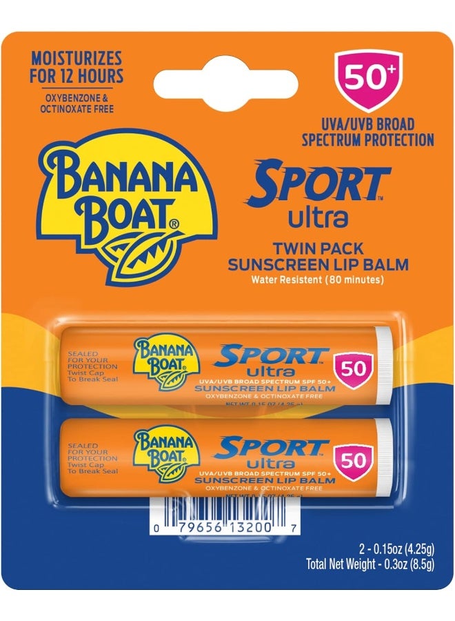 Sport Ultra Spf 50 Lip Sunscreen 2 Pack