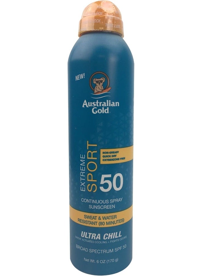 Extreme Sport Continuous Spray Sunscreen Spf 50