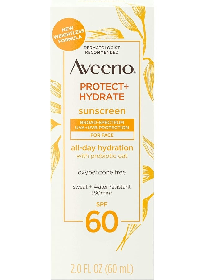 Protect And Hydrate Moisturizing Face Sunscreen Lotion Spf 60