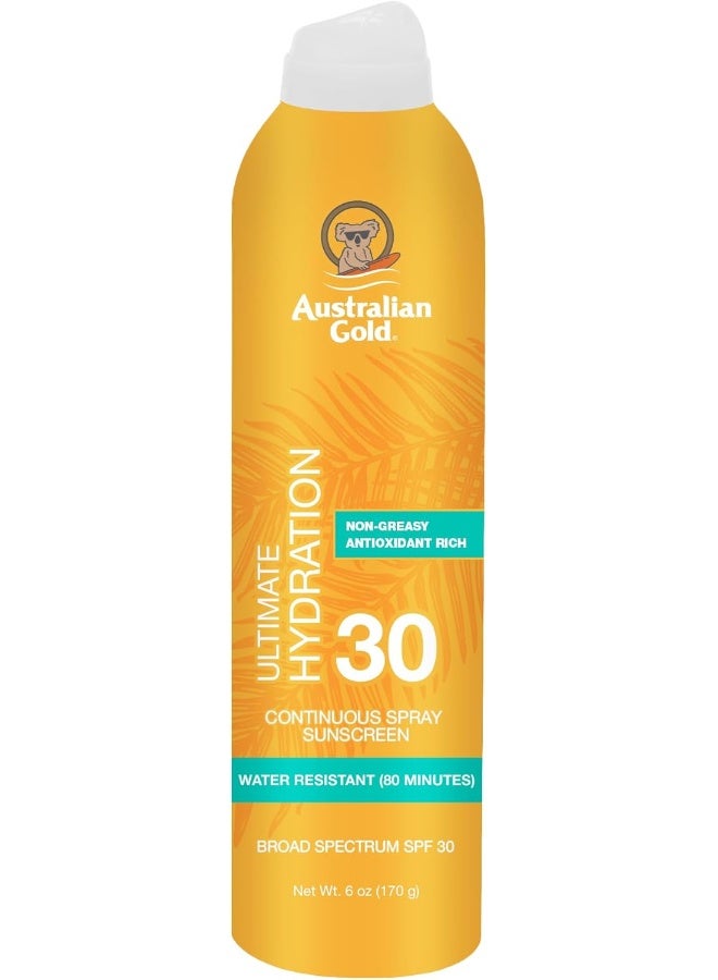 Continuous Spray Sunscreen Spf 30, 6 Ounce