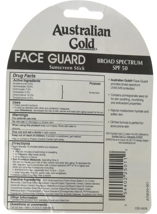 Spf 50 Face Guard 14 G