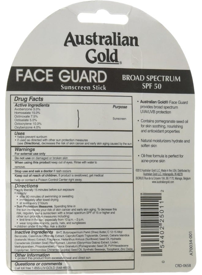 Spf 50 Face Guard 14 G