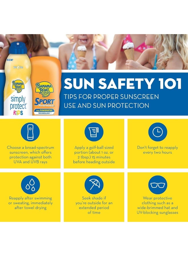 Kids Sport Tear-Free Sunscreen For Sensitive Skin Type Spray, Kids Sport - Spf 50-6Oz, Lotion