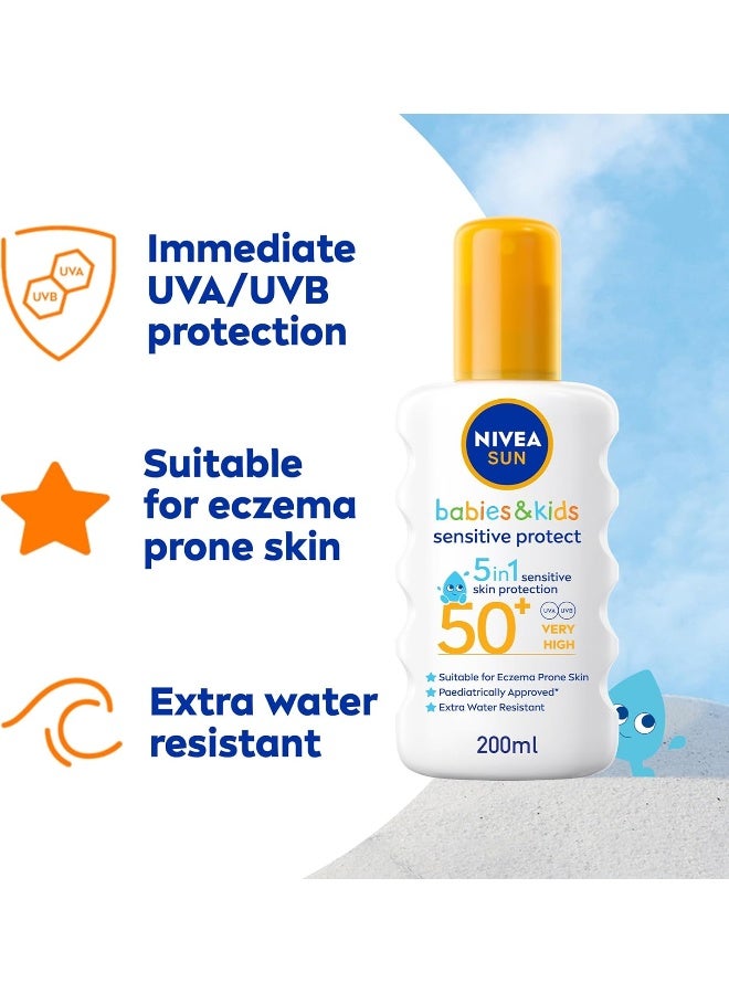 Sun Kids Sensitive Spray Spf 50+