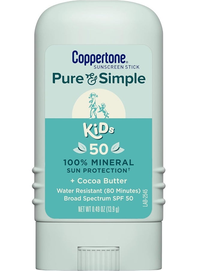 Kids Sunscreen Stick Spf 50 (0.5-Ounce)