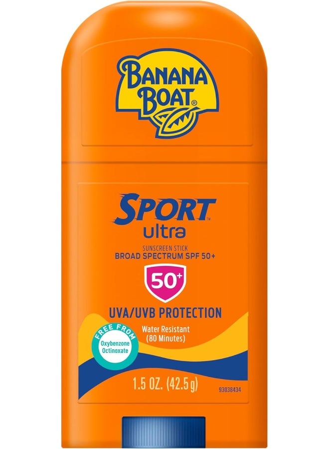 Ultra Sport Sunscreen Stick, Spf 50+, 1.5 Oz