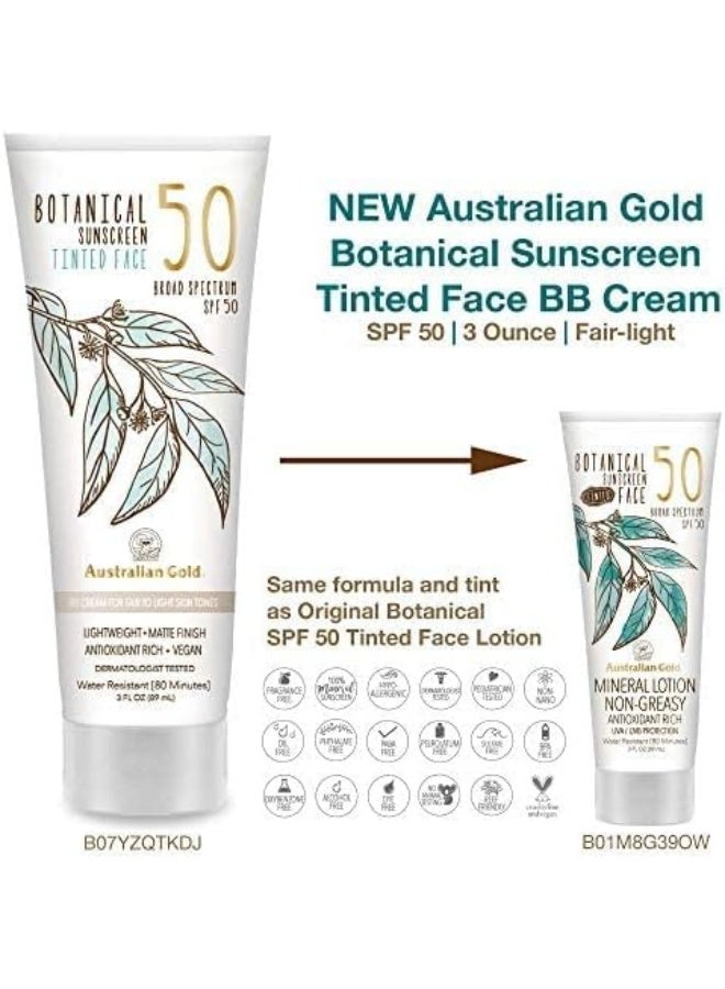 Broad Spectrum, Water Resistant Tinted Mineral Liquid Botanical Sunscreen