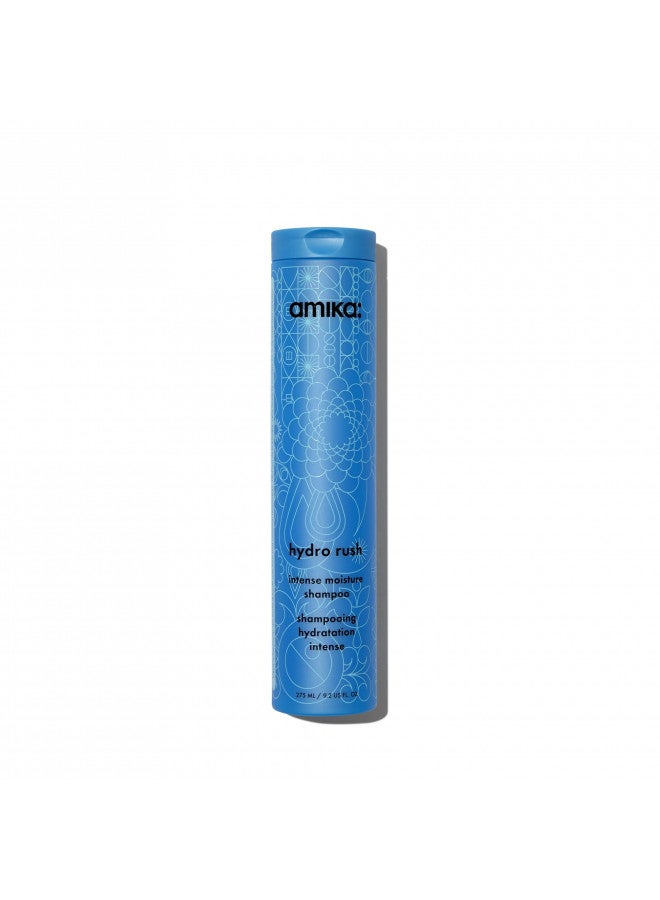 Amika. Hydro Rush Intense Moisture Shampoo With Hyaluronic Acid, 275Ml