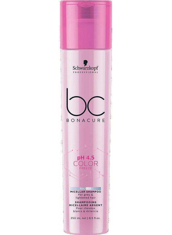 Bc Bonacure Ph 4.5 Color Freeze Silver Micellar Shampoo 8.5 Ounce / 250 Milliliters