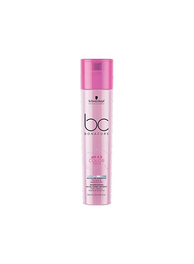 Bc Bonacure Ph 4.5 Color Freeze Silver Micellar Shampoo 8.5 Ounce / 250 Milliliters