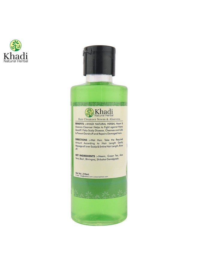 Herbigiri Herbal Neem & Aloevera Shampoo - 210Ml (Set Of 3)